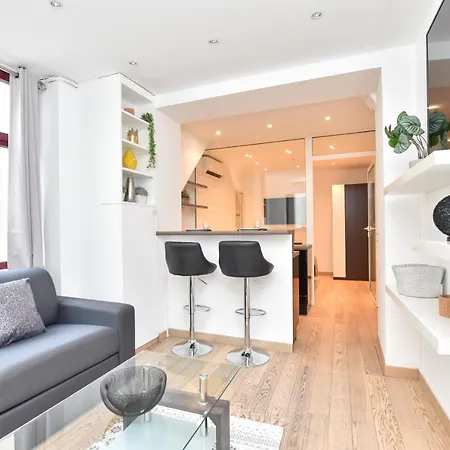 Lägenhet Charming 1br-4p - Eiffel Tower - Trocadero *